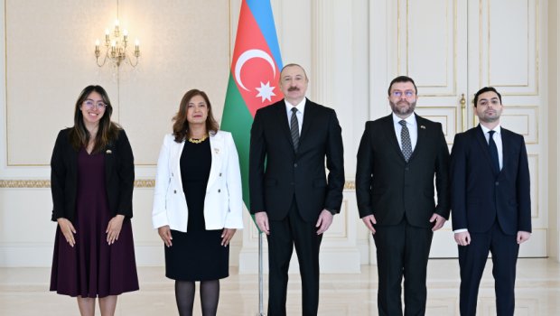 Prezident Kolumbiyanın yeni səfirini qəbul etdi &ndash; FOTO