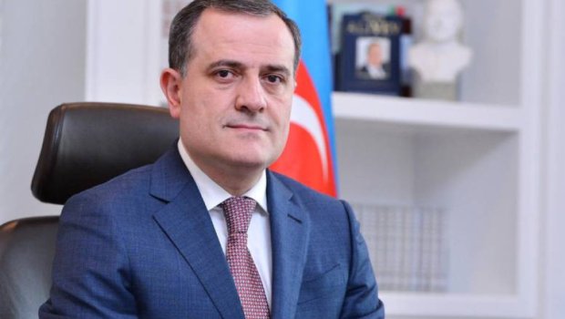 Ceyhun Bayramov Mixail Qaluzini qəbul etdi