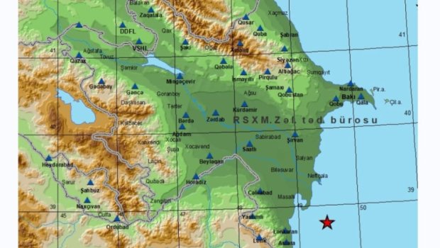 SON DƏQİQƏ: Xəzər dənizində yenə zəlzələ oldu