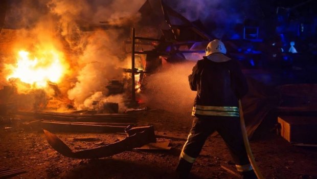 Rusiya Odessa vilayətindəki İzmail limanına zərbə endirdi - FOTO