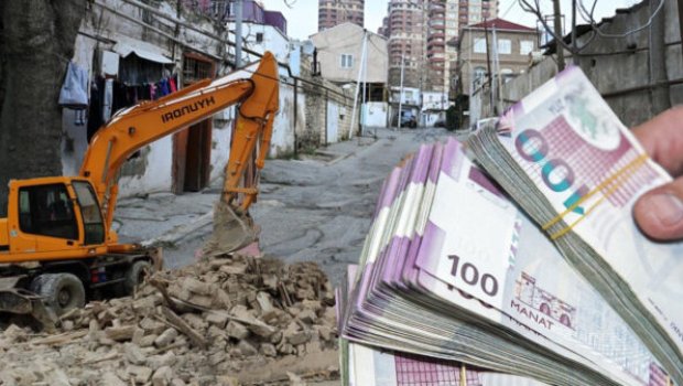 Bakıda plana düşən evlər: 1500-dən 3500 manata qədər kompensasiya