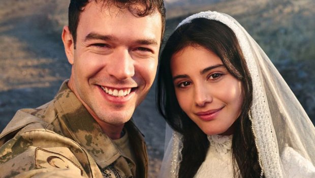 Serialdakı sevgi gerçək oldu