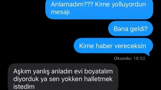 Ər sevgilisinə yollamaq istədiyi mesajı həyat yoldaşına göndərdi &ndash; FOTO
