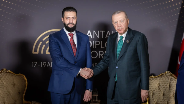 Əl Şaraa Ərdoğanla görüşüb bunları müzakirə etdi - FOTO