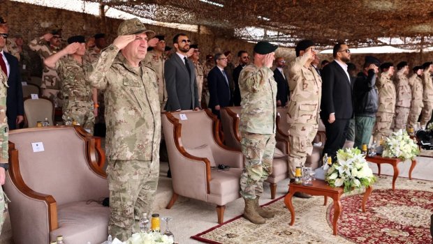 Türkiyənin ordu generalı Liviyada hərbi təlimdə - FOTO