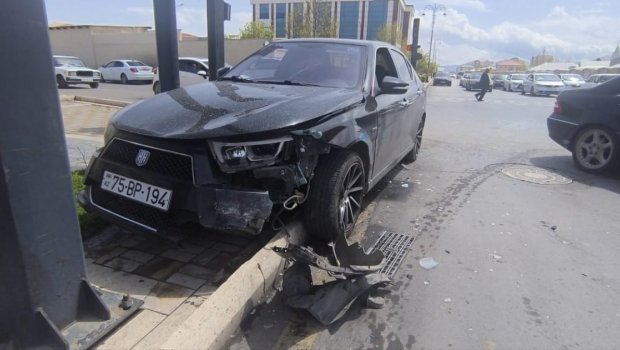 Naxçıvanda ağır qəza: Yaralı var - FOTO