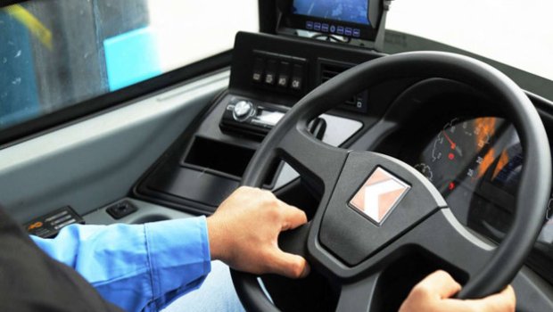 Bakıda avtobus sürücüsü sükan arxasında dünyasını dəyişdi