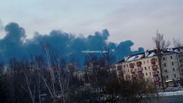 Gecə saatlarında Rusiyanın neft infrastrukturuna ZƏRBƏ ENDİRİLDİ - FOTO