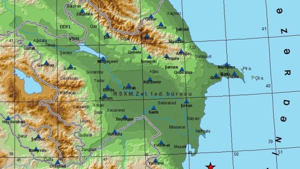 SON DƏQİQƏ! Xəzərdə zəlzələ baş verdi &ndash; FOTO