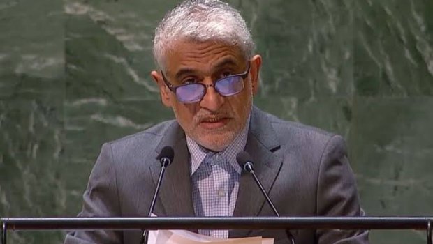 İranın nümayəndəsi GÜLÜŞ HƏDƏFİ oldu: İngilis dilindəki danışığına görə... - VİDEO