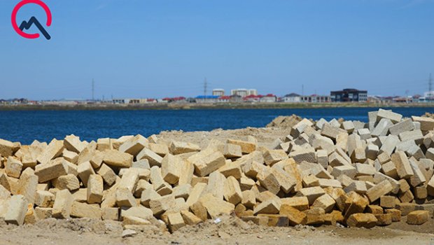 Zabrat-Məhəmmədi arasındakı gölü kimlər qurudur? - Video+Fotolar