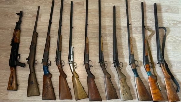 Qanunsuz saxlanılan silahlar AŞKARLANDI