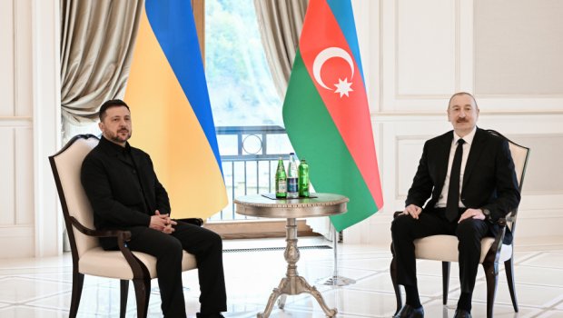 Zelenski İlham Əliyevə TƏŞƏKKÜR ETDİ