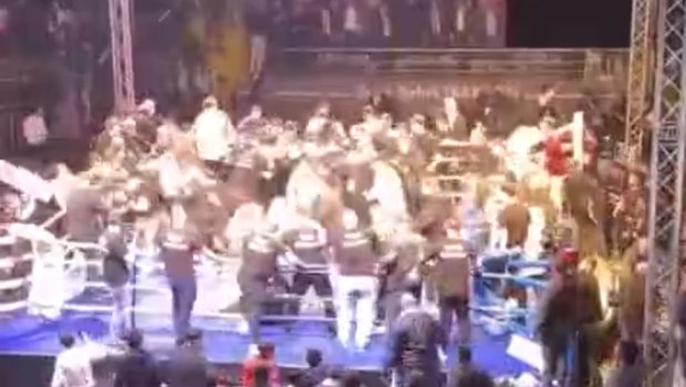 Trabzonda boks turnirində kütləvi dava düşdü: Rusiyalı idmançı... - VIDEO