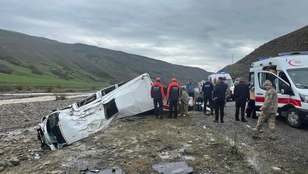 Türkiyənin şərqində qəza: 16 nəfər yaralandı