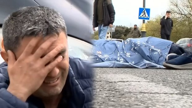 Sürücü 16 yaşlı oğlanı maşınla vurdu, göz yaşını saxlaya bilmədi &ndash; VİDEO
