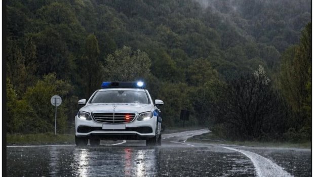 Yol polisindən hava ilə bağlı sürücülərə MÜRACİƏT