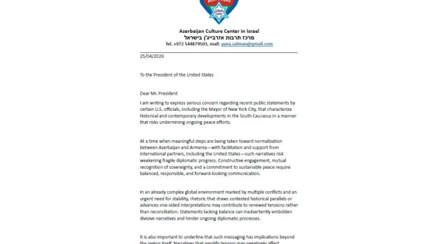 Diaspor təşkilatları Nyu-York merinə etiraz olaraq Donald Trampa MÜRACİƏT ETDİ