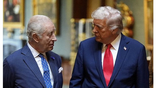 Tramp: "Anam Kral III Çarlza aşıq idi" - VİDEO