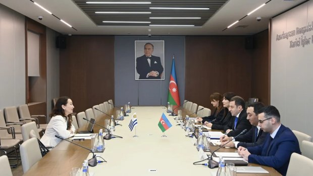 Azərbaycanla Uruqvay arasında viza rejimi müzakirə edildi - FOTO