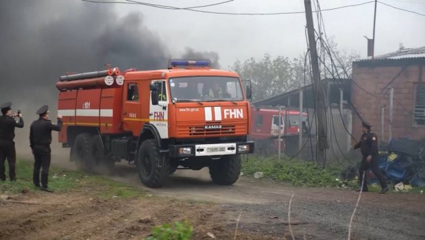 FHN Oğuzda 254 şəxsi heyət və 41 texnika ilə təlim keçirdi - FOTO/VİDEO