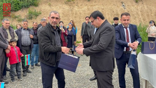 Xocavəndə köçən ailələrə mənzillərin açarları təqdim edildi &ndash; FOTO
