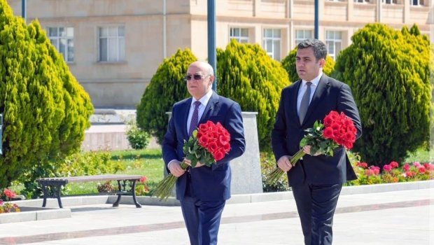 Kəmaləddin Heydərov Naxçıvanda &ndash; FOTO