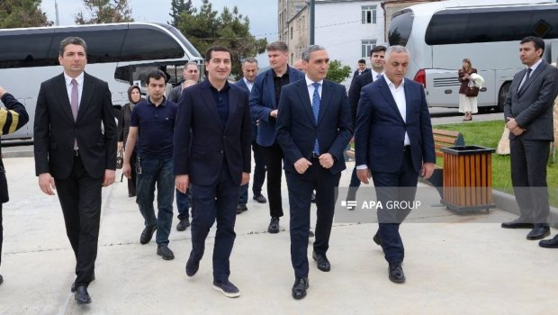 Diplomatik korpusun nümayəndələri Qarabağ Universitetində - FOTO