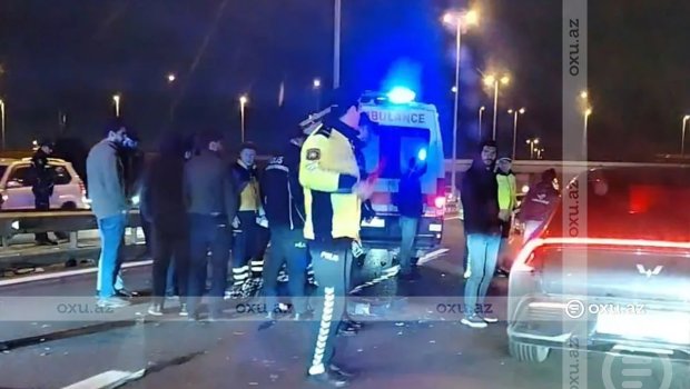 Bakıda dəhşətli qəza: Xanım sürücü piyadanı vuraraq öldürdü &ndash; VİDEO