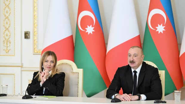 Prezident: İtaliya Azərbaycanın bir nömrəli ticarət tərəfdaşıdır