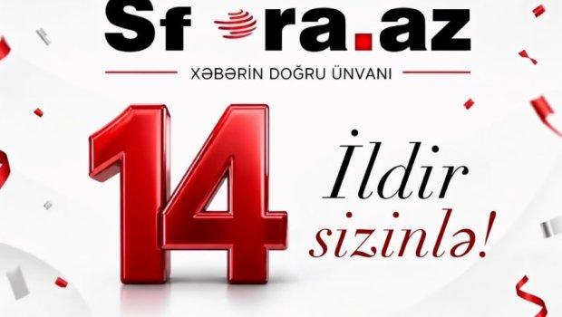 Sfera.az-ın 14 yaşı tamam olur