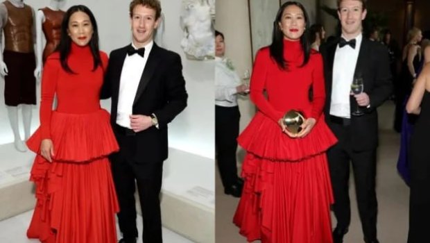 Mark Zukerberq xanımı ilə ilk dəfə Met Gala-da göründü &ndash; FOTO