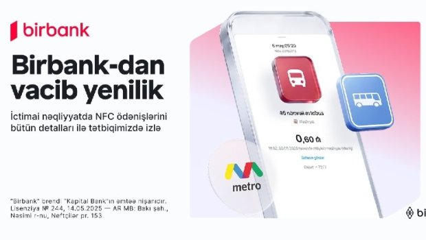İctimai nəqliyyatda ödənişlərə aydınlıq gətirən yenilik Birbank-da