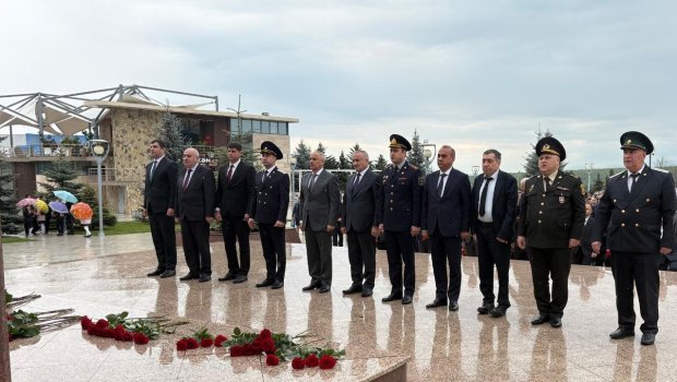 Qusarda ümummilli lider Heydər Əliyevin 103-cü ildönümünə həsr olunmuş tədbir keçirilib - FOTOLAR
