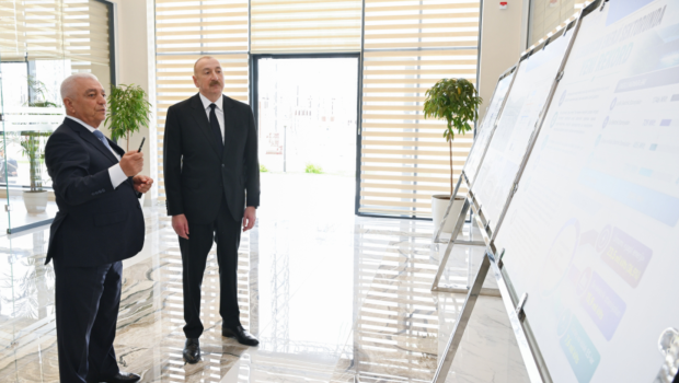 Prezident Soltanlı kəndində &ldquo;Şəfəq&rdquo; yarımstansiyasının açılışını etdi - FOTOLAR