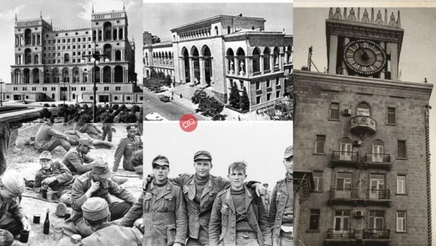 Alman əsirlərin Bakıda tikdikləri möhtəşəm BİNALAR - FOTO