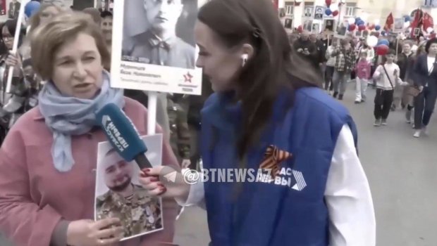 Rusiyalı jurnalist itkin düşən hərbçinin anasını &ldquo;ikiqat bayram&rdquo; münasibətilə təbrik etdi - VİDEO