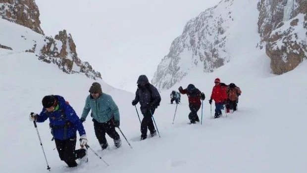 Heydər Əliyev zirvəsinə yürüş - FOTO