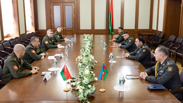 Minskdə hərbi informasiya sahəsində Azərbaycan-Belarus görüşü keçirilib - FOTO