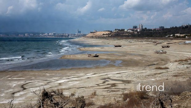 Xəzər geri çəkilməyə davam edir - Alimlərdən kretik açıqlama - FOTO