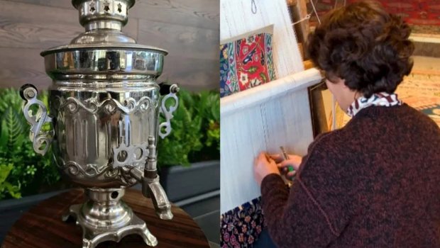 Azərbaycanda çox evdə olan bu samovar və xalçaları 10 min dollara alırlar&mdash; FOTO