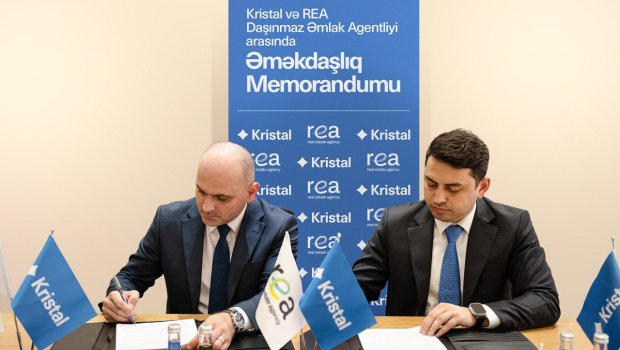 &ldquo;Kristal&rdquo; və &ldquo;REA&rdquo; Daşınmaz Əmlak Agentliyi arasında memorandum imzalanıb!