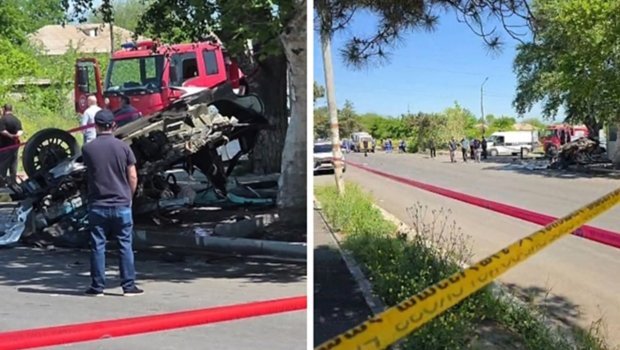 Dəhşətli qəzada həyatını itirən soydaşlarımızın FOTOLARI