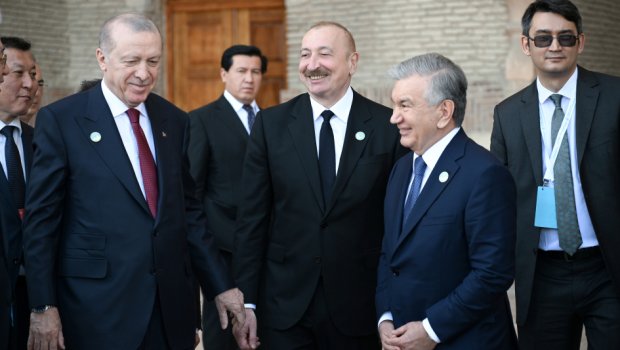Liderlərin Türküstandan səmimi FOTOLARI