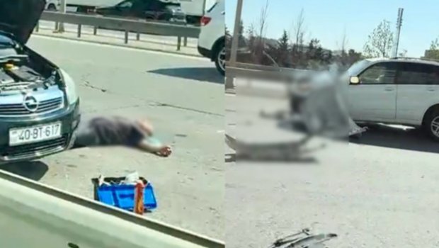 Bakı-Sumqayıt yolunda ağır qəza- Ölən var - Video
