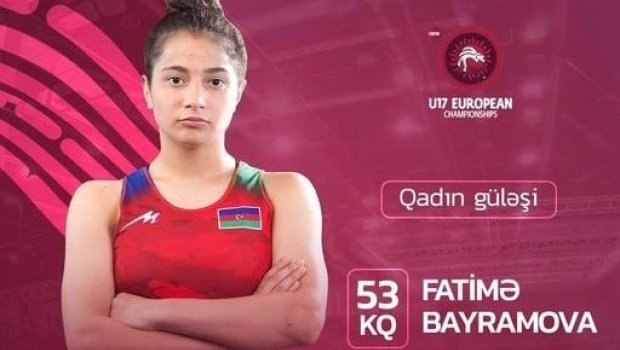Fatimə Bayramova Avropa çempionatında bürünc medal qazandı