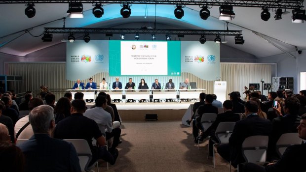 WUF13-lə bağlı diplomatların iştirakı ilə brifinq keçirildi &ndash; FOTO