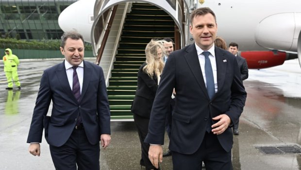 Slovakiya Baş nazirinin müavini Azərbaycandadır - FOTO