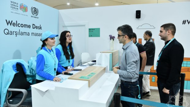 WUF13-ün Media Mərkəzi belə çalışır - FOTO