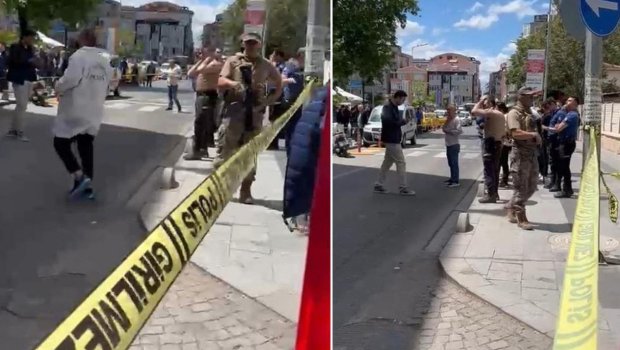 Türkiyədə silahlı insident - İki polis öldürüldü - FOTO